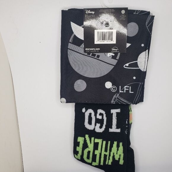 STAR wars grogu crew socks bandana set - Picture 3 of 4